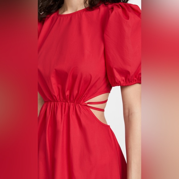 Moon River - Cutout Poplin Dress - Size M - Picture 4 of 7